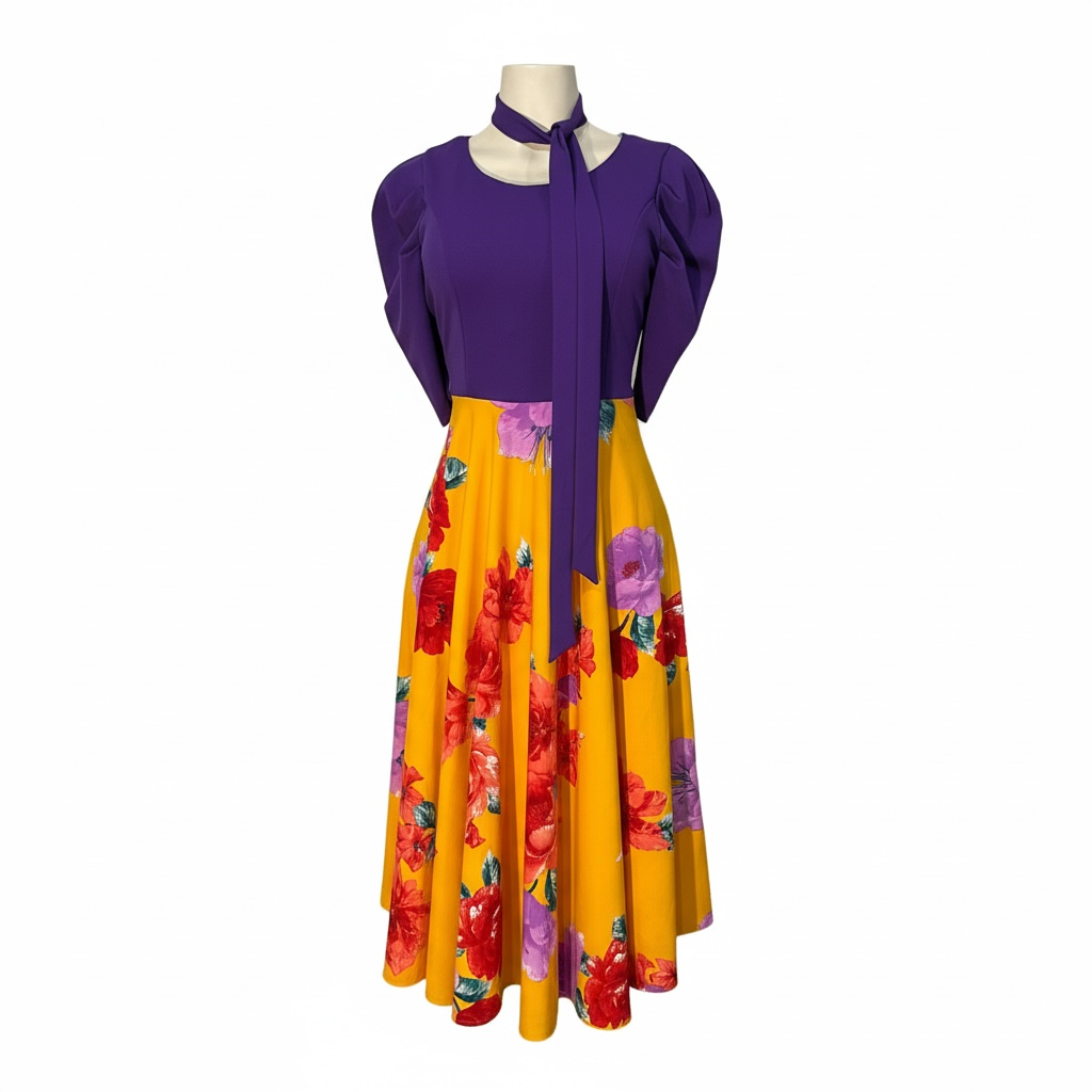 Floral Majesty Dress