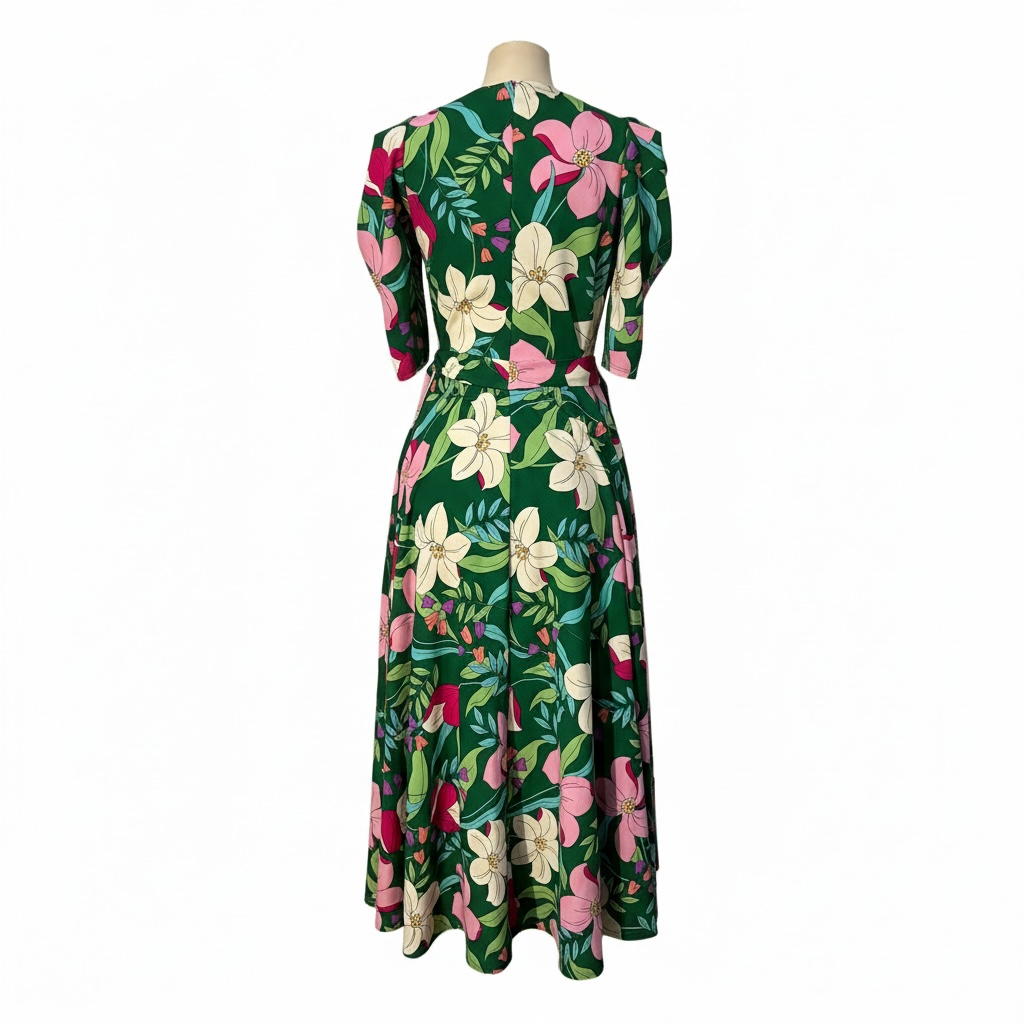 Vestido Jardín Real